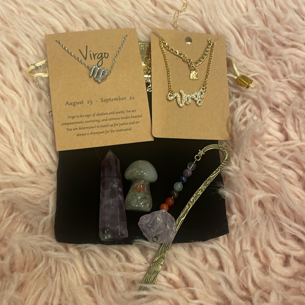 Virgo horoscope gift set